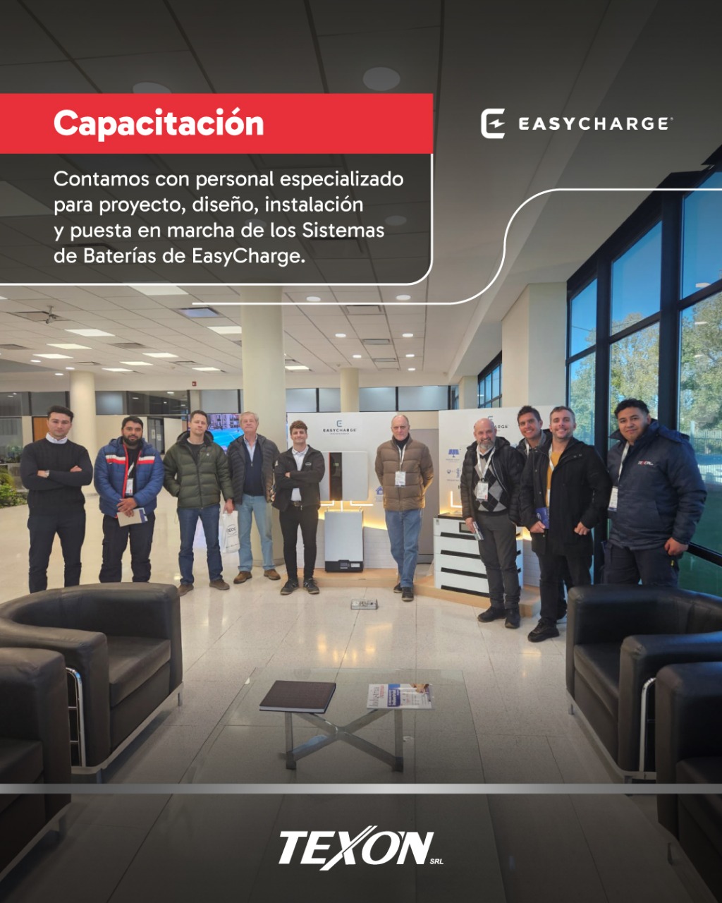 Capacitación Easycharge – Texón